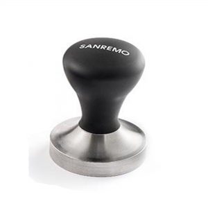 tamper aluminio negro sanremo