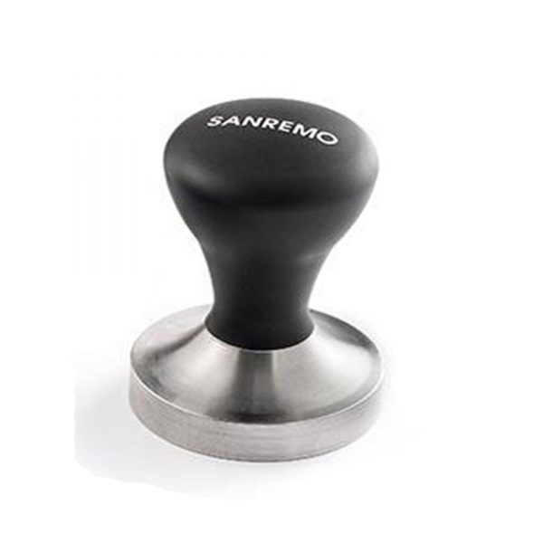 tamper aluminio negro sanremo